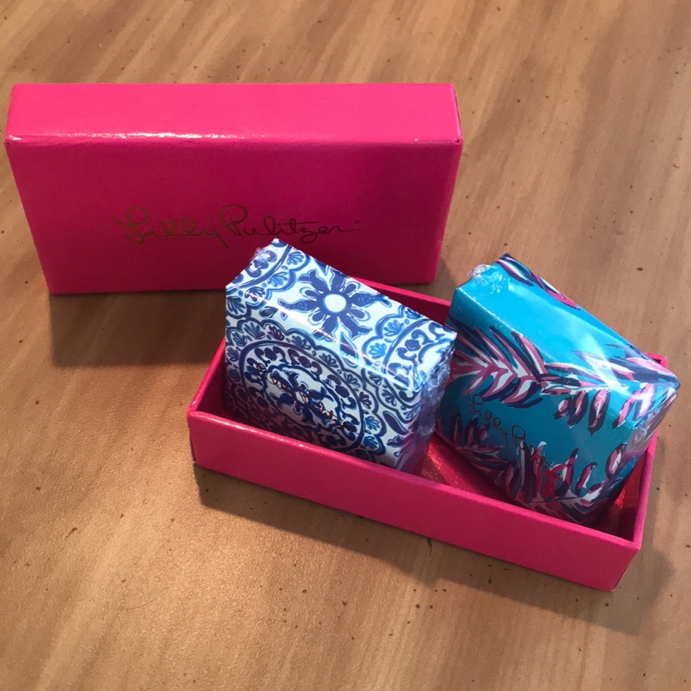 LILLY PULITZER SOAP SET